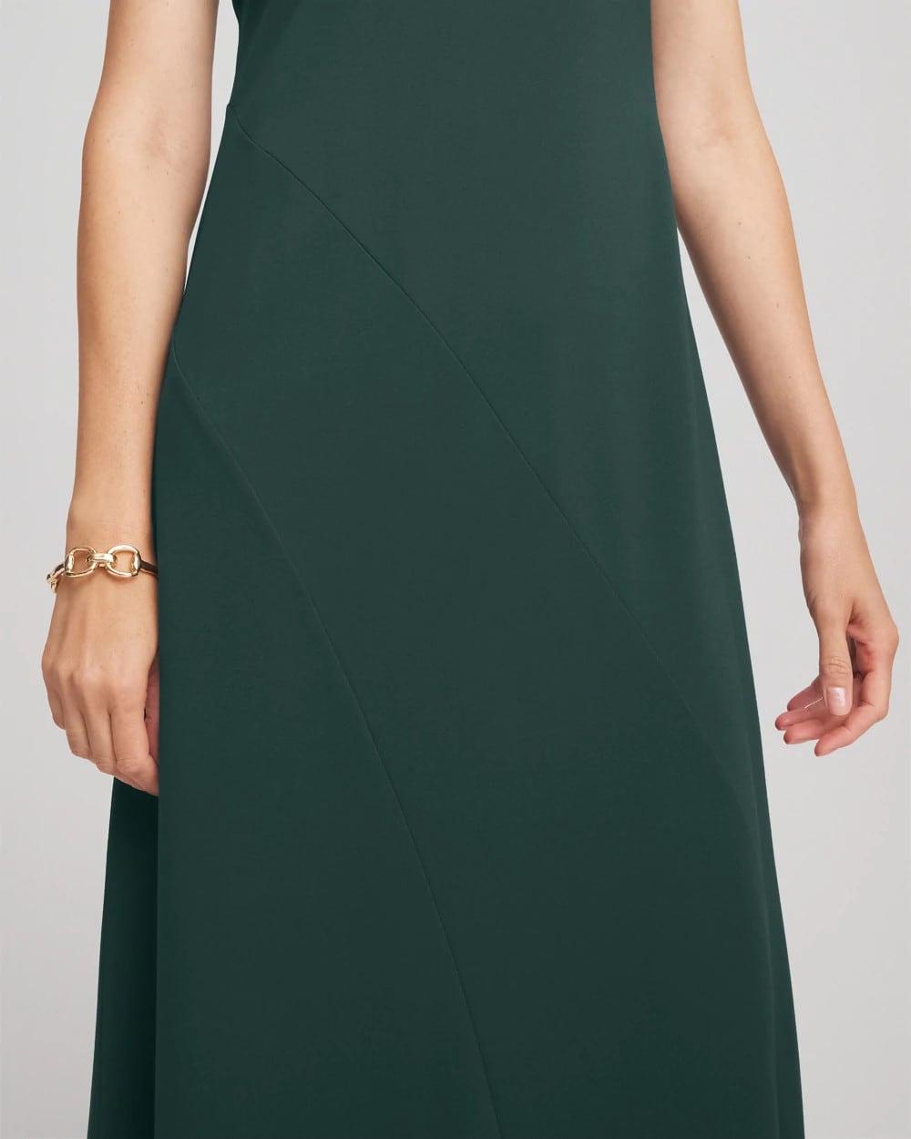 Chico's Dolman-Sleeve Ponte Maxi Dress