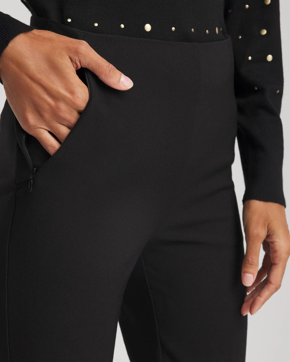 Chico's Lightweight Juliet Straight Ankle Pants