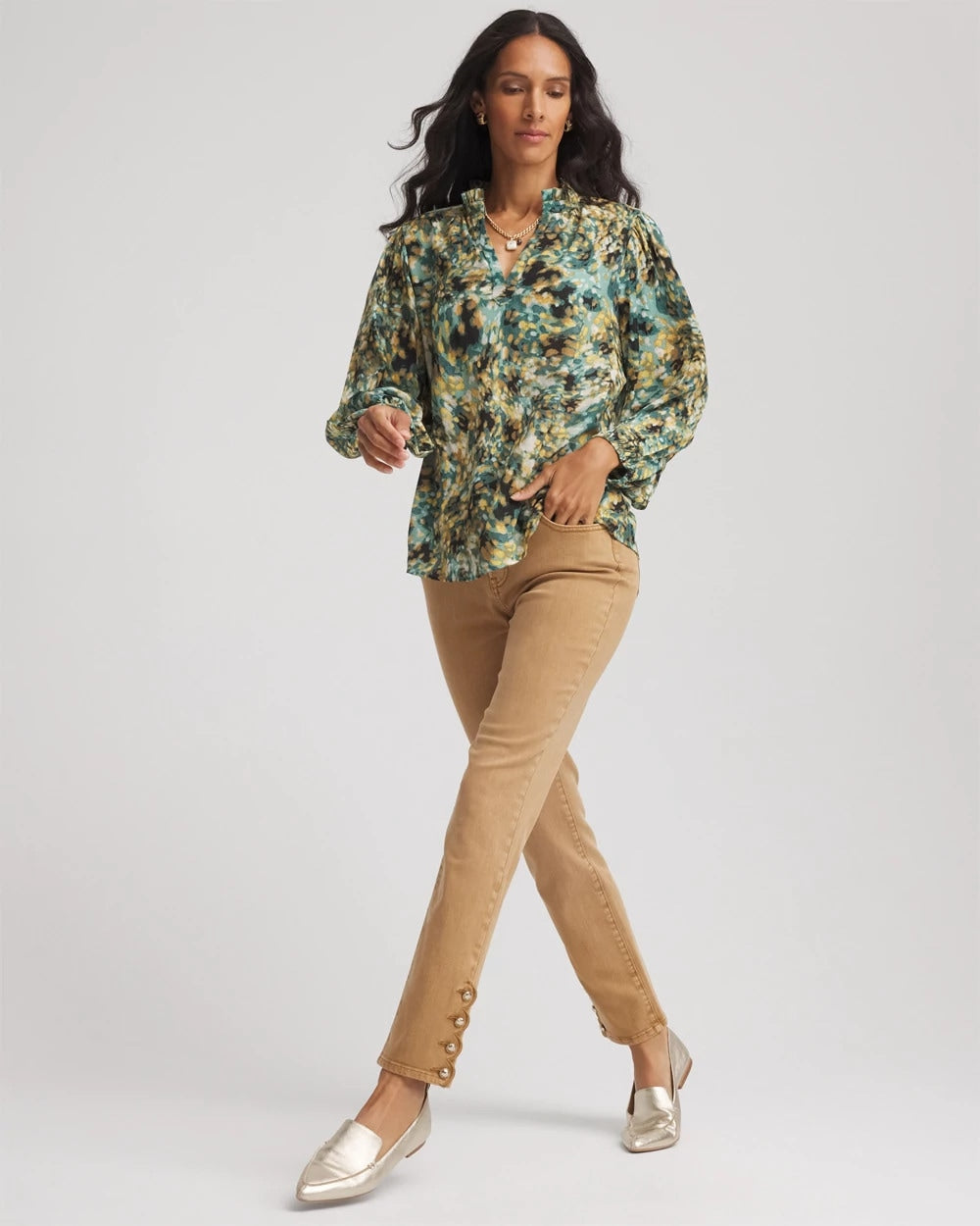 Chico's Girlfriend Slim Ankle Jeans