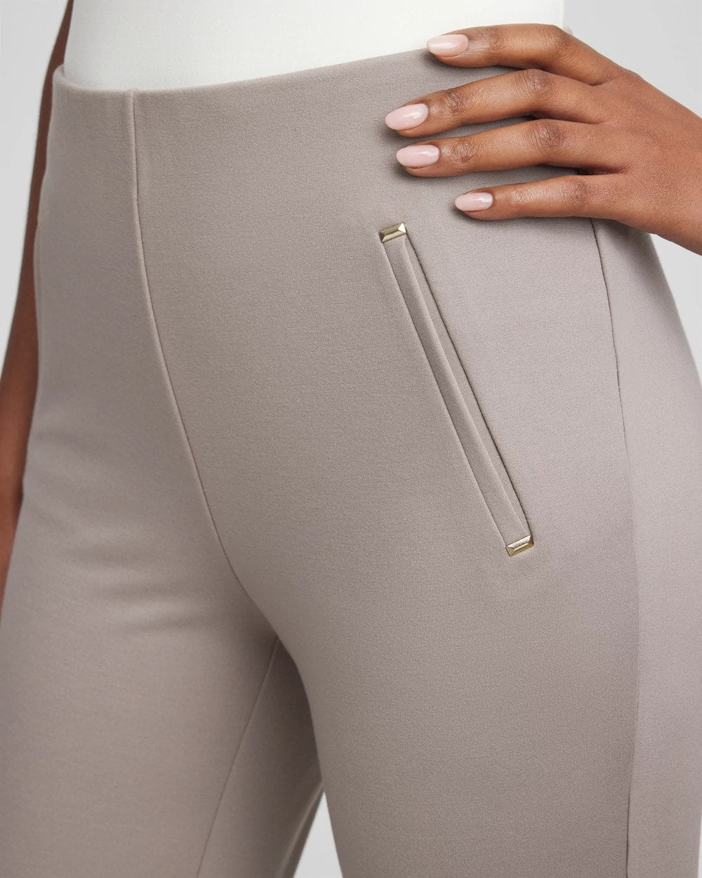 Chico's Juliet Slim Trim Detail Ankle Pants