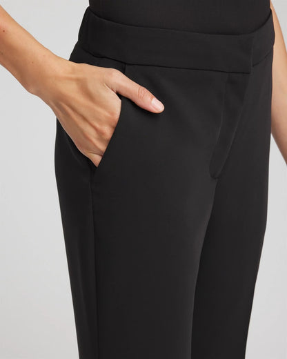 Chico's Crepe Flared Trouser Pants