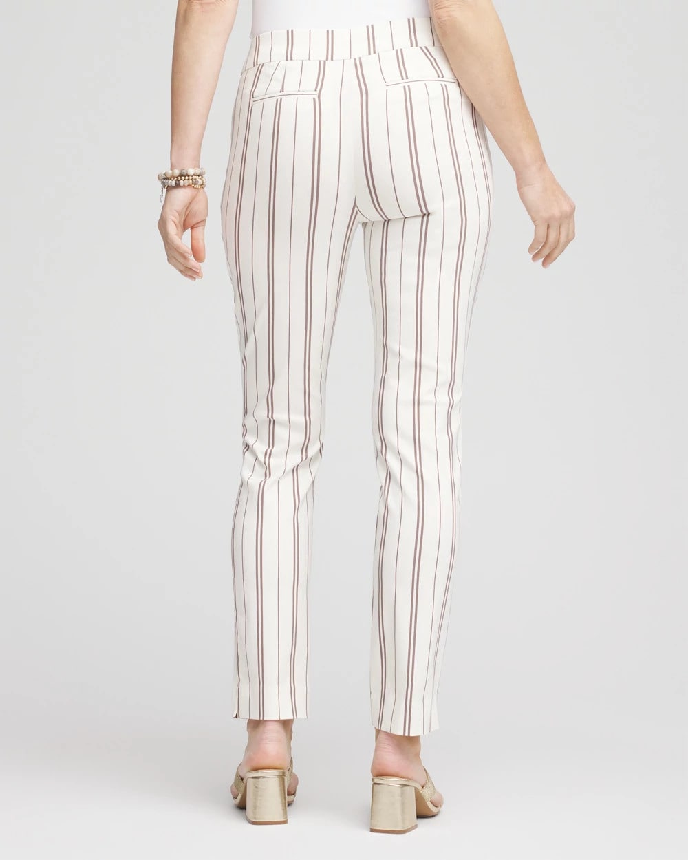 Chico's Brigitte™ Striped Ankle Pants