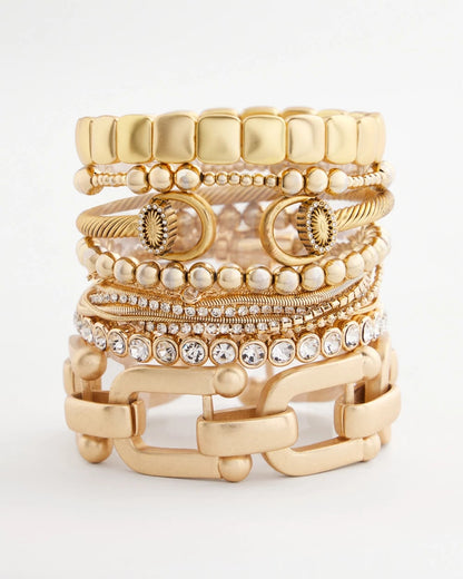 Chico's Golden Link Chain Bracelet
