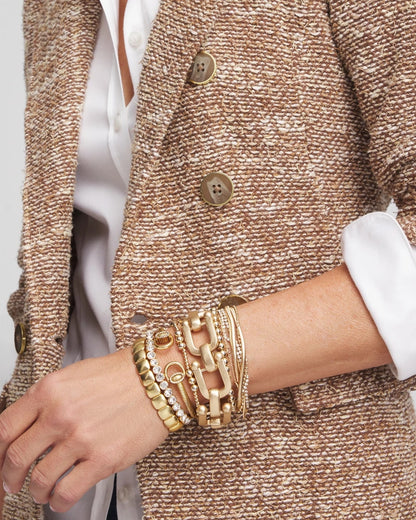 Chico's Golden Link Chain Bracelet