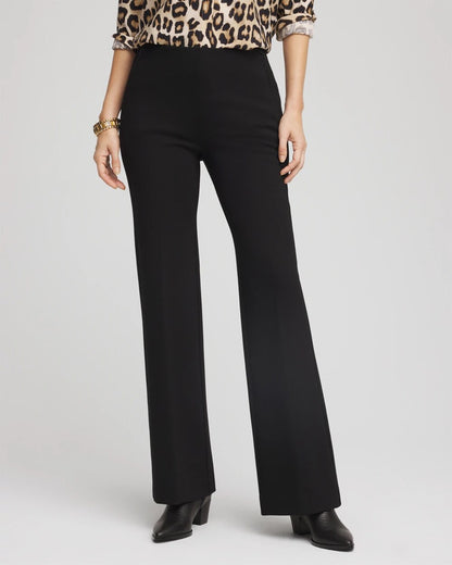 Chico's Petite Juliet Full-Length Ponte Pants