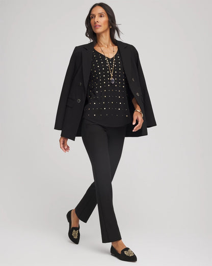 Chico's Petite Juliet Straight Ankle Pants