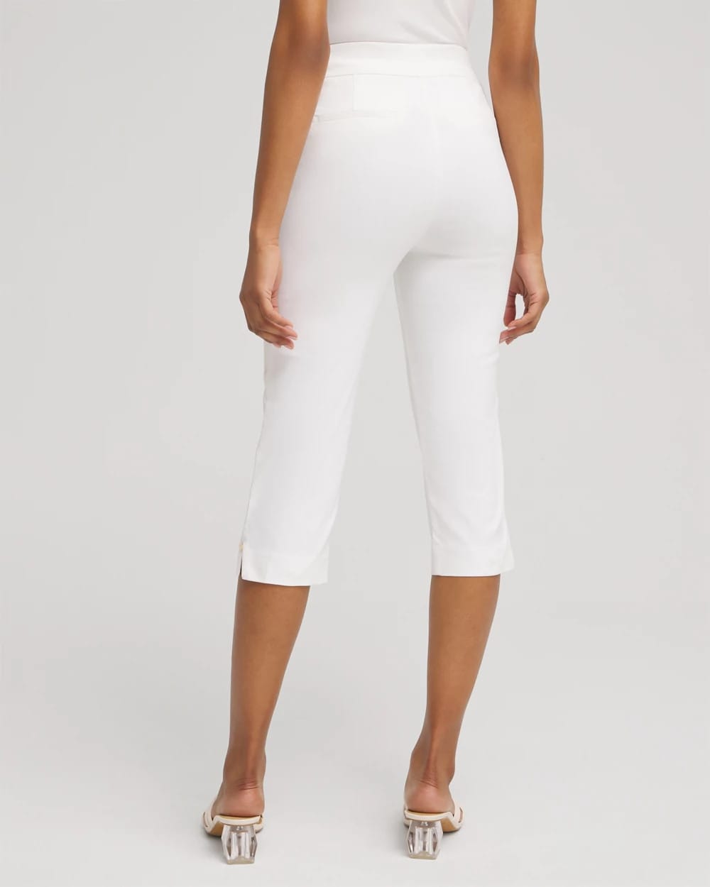 Chico's Petite Brigitte Rivet Capris