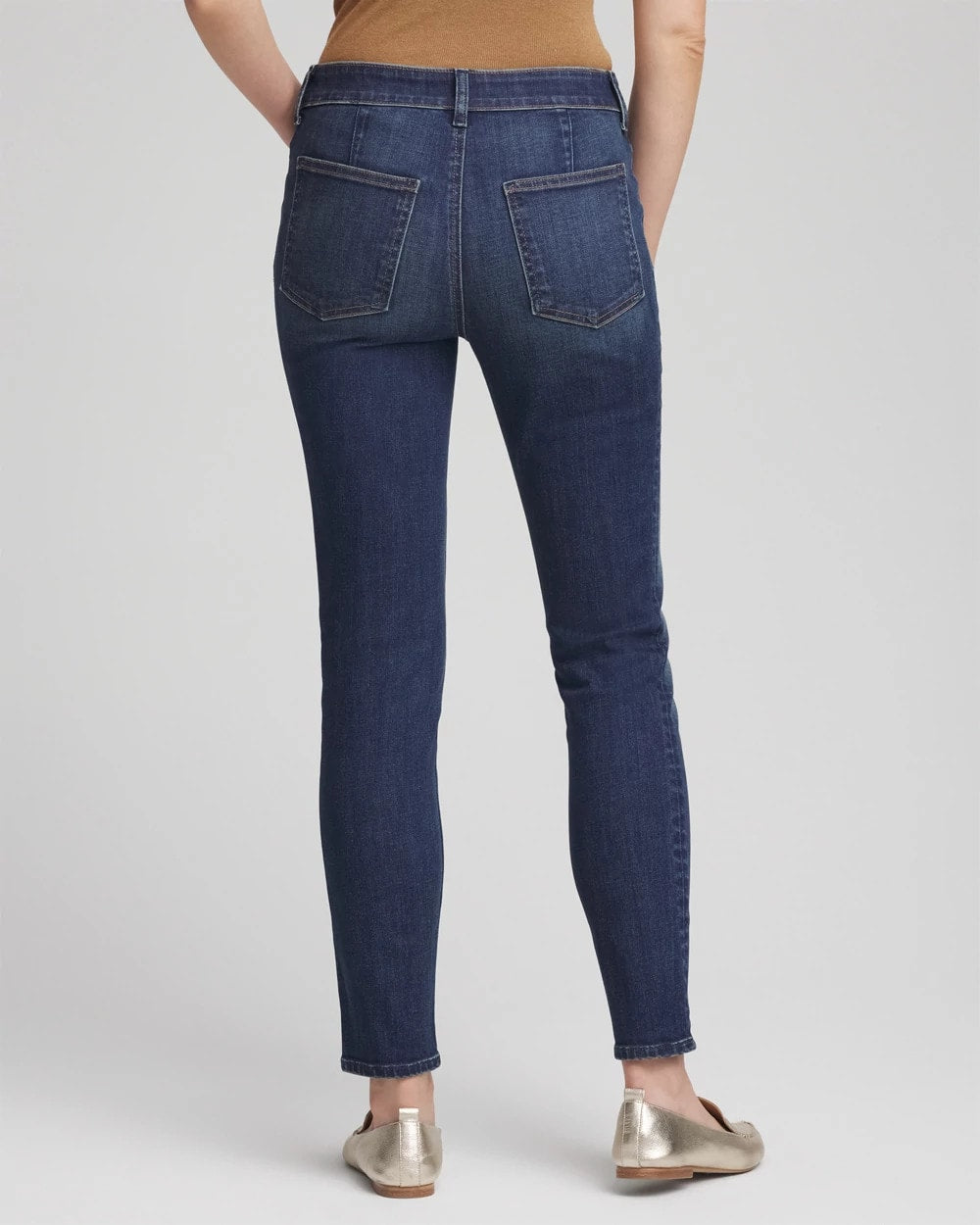 Chico's Petite Pull-On Slim Ankle Jeggings