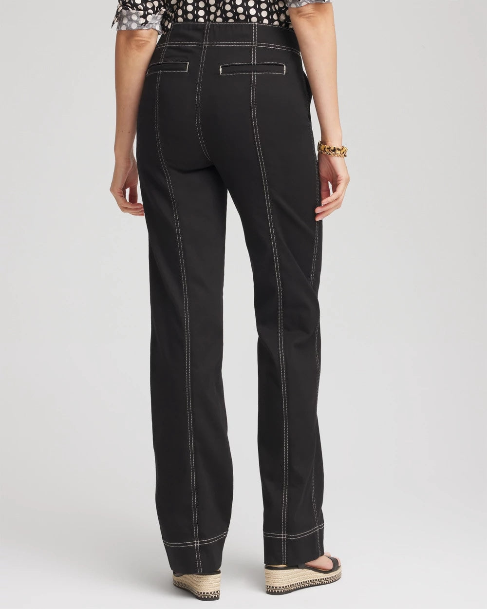 Chico's Petite Pull-On Wide-Leg Jeans