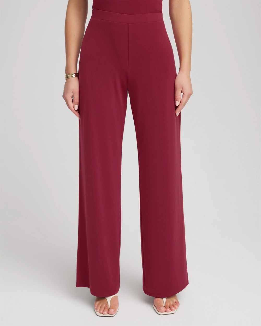 Chico's Travelers™ Knit Wide-Leg Pants