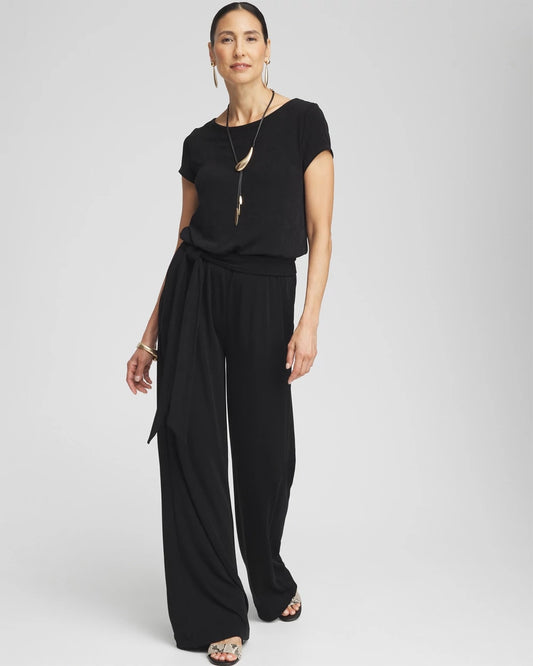 Chico's Travelers™ Cap Sleeve Jumpsuit