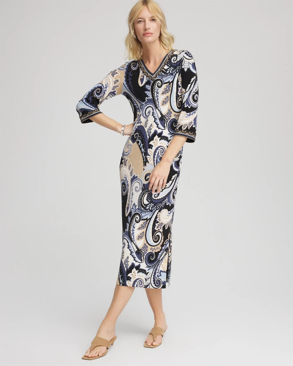 Chico's Travelers™ Paisley Maxi Dress