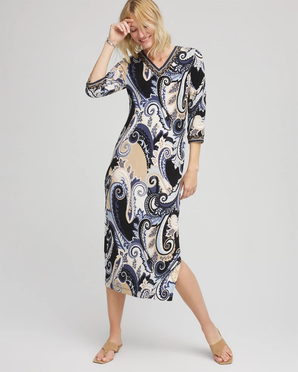 Chico's Travelers™ Paisley Maxi Dress