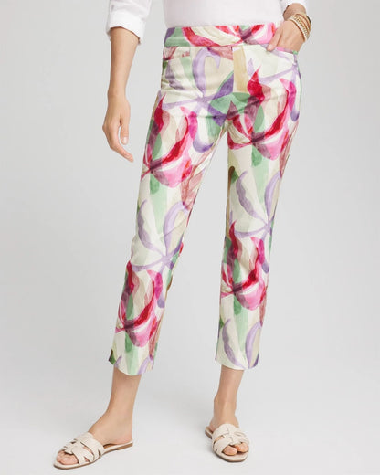 Chico's Brigitte™ Slub Slim Cropped Pants