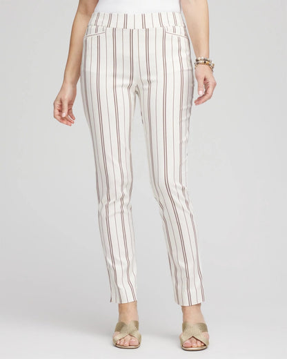 Chico's Brigitte™ Striped Ankle Pants