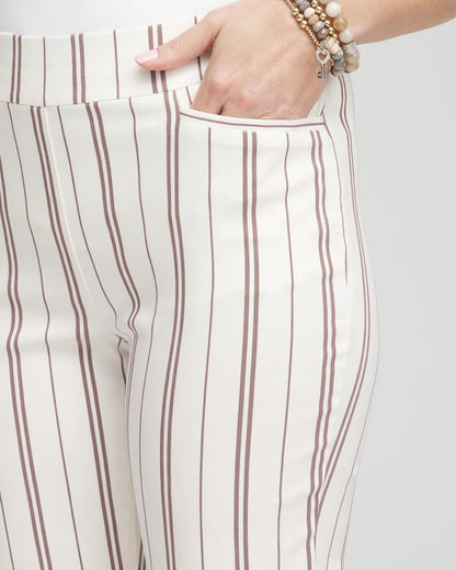 Chico's Brigitte™ Striped Ankle Pants