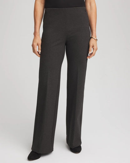 Chico's Juliet Wide Full-Length Ponte Pants